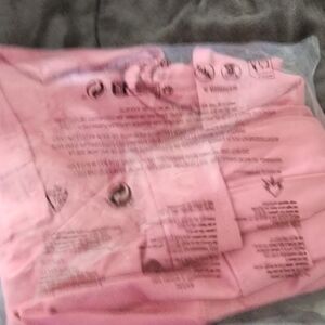 Pink Folded Sweatshirt - Soft Cotton Blend